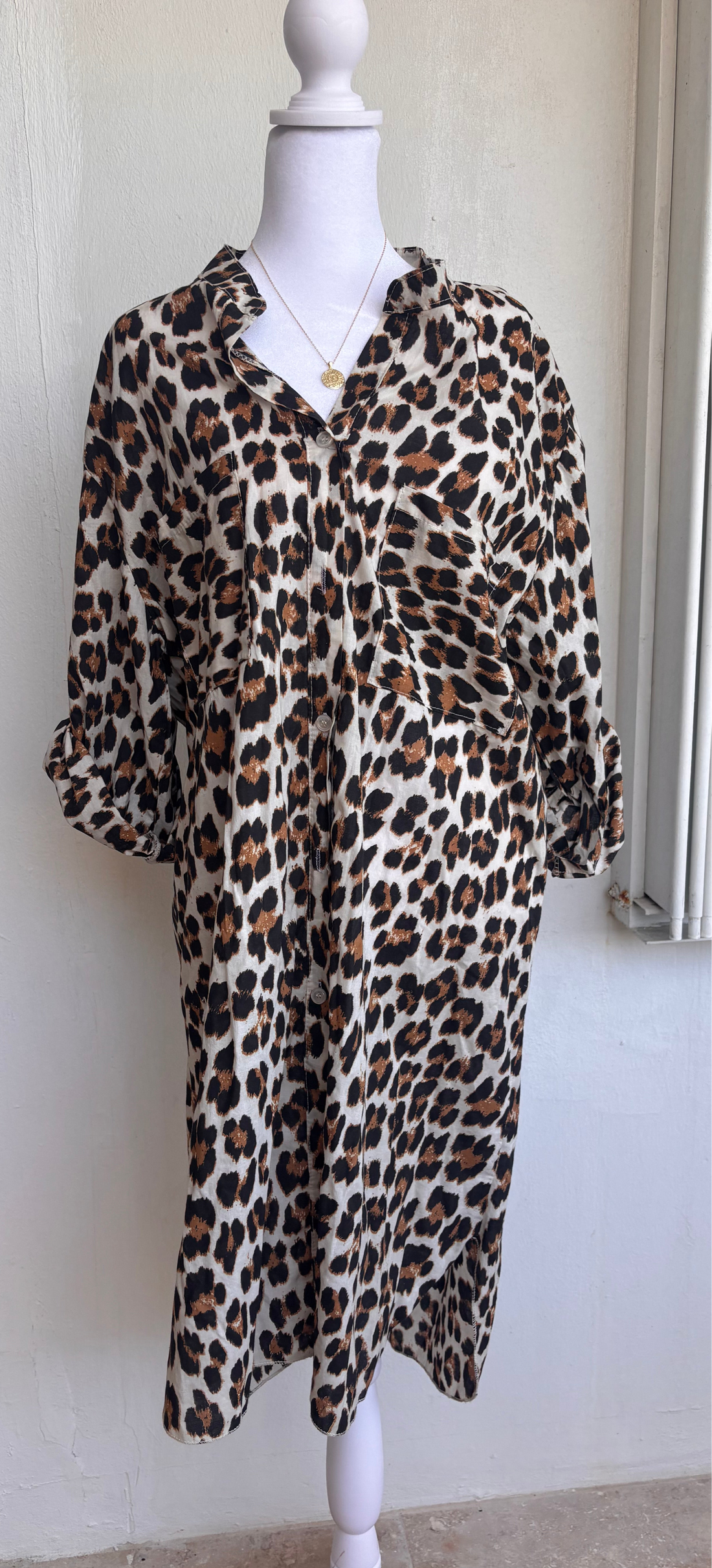 Style 1027 Animal Print Cover up
