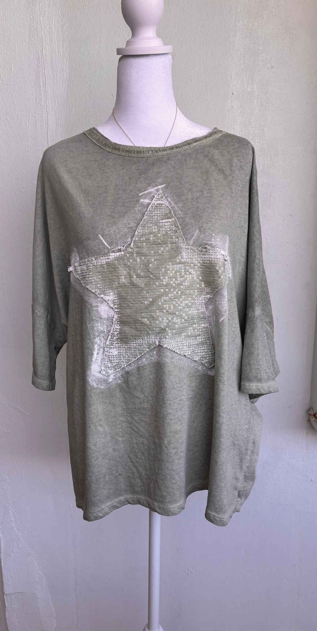 Style 1169 Star Sequin Top