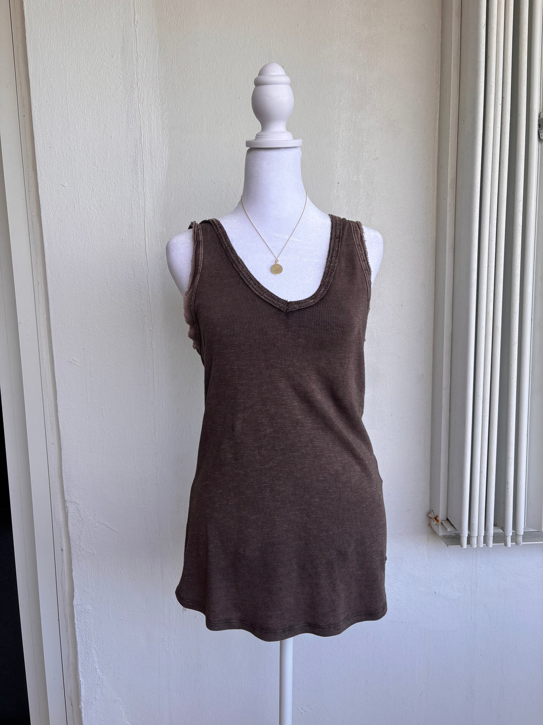 Style 1160 Sequin Trim Tank