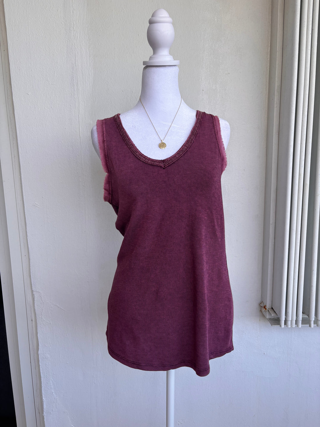 Style 1160 Sequin Trim Tank