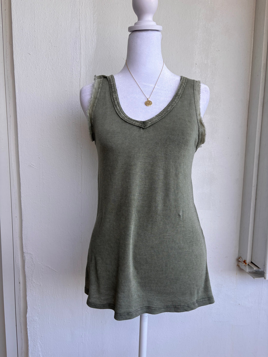 Style 1160 Sequin Trim Tank