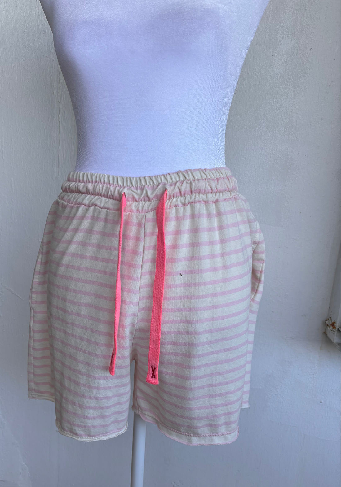 Style 1155 Stripped Knit Shorts