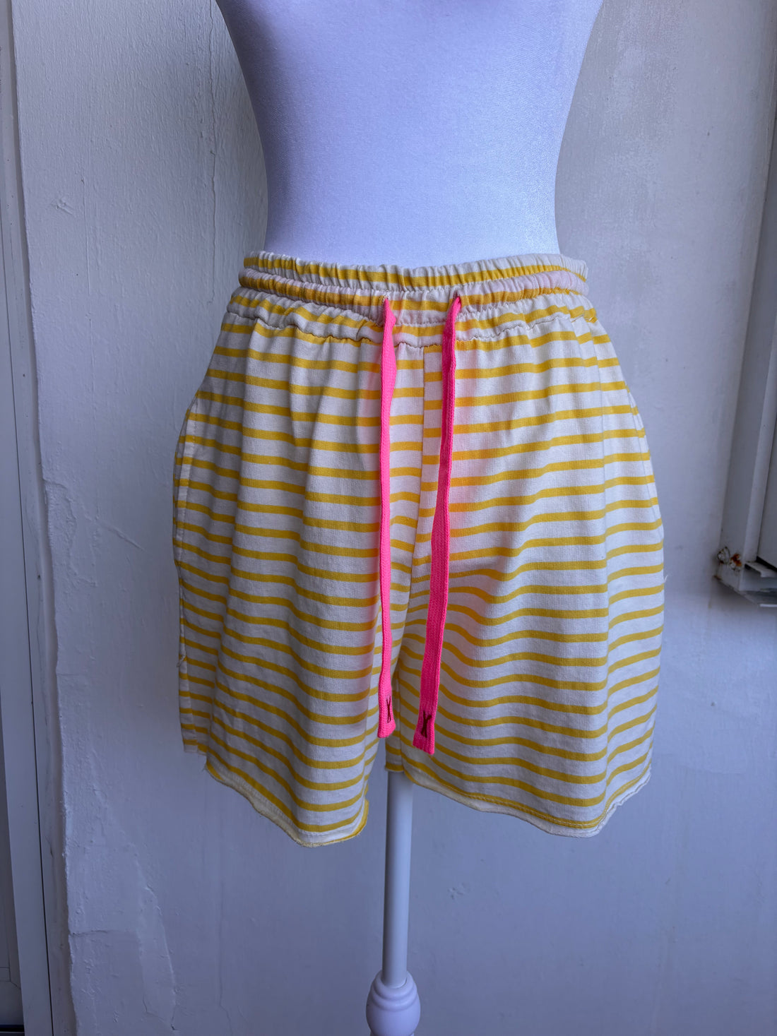 Style 1155 Stripped Knit Shorts