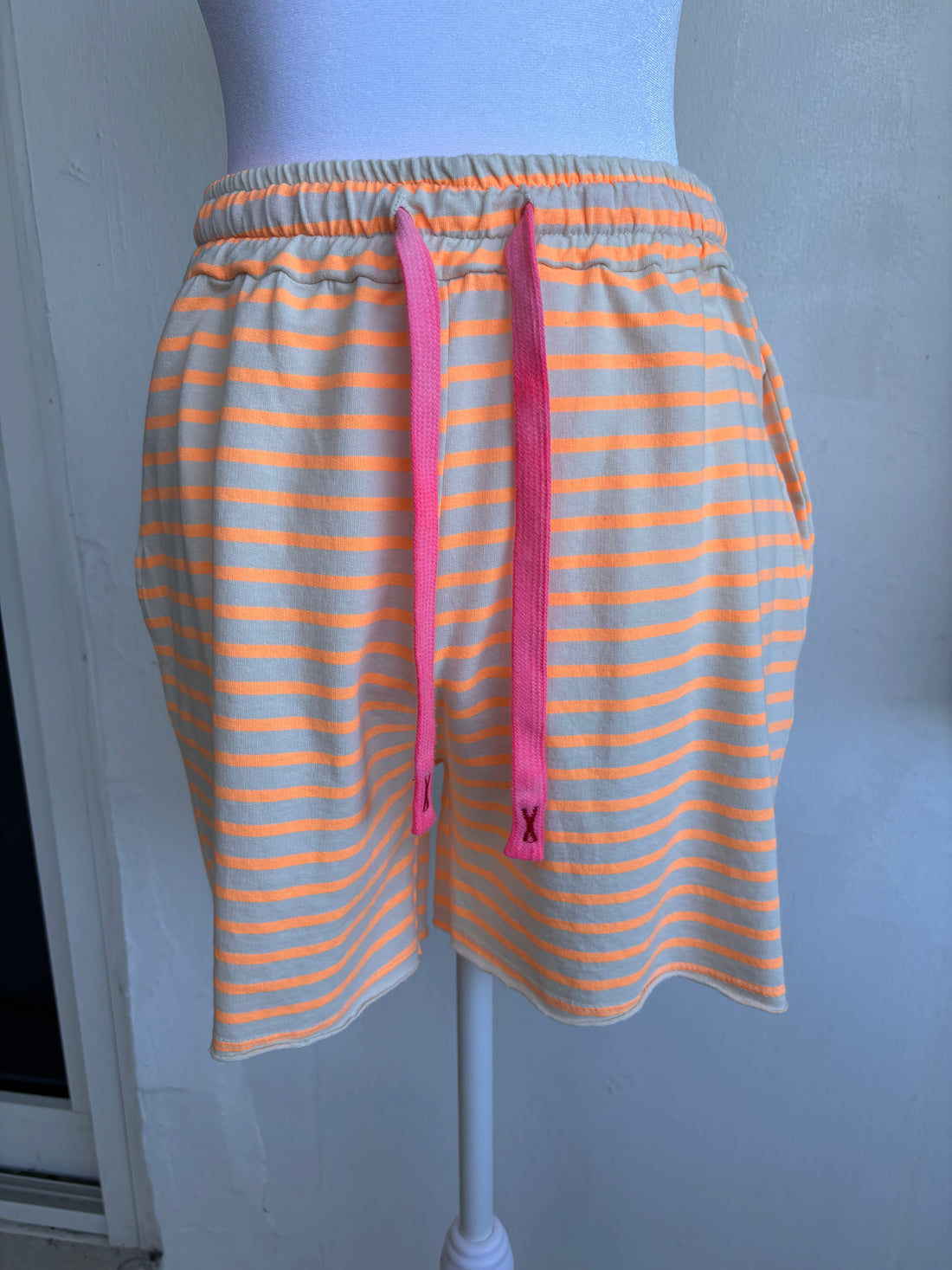 Style 1155 Stripped Knit Shorts