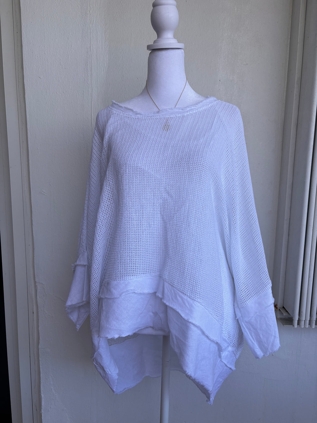 Style 1171 Mesh Sweater and Tank