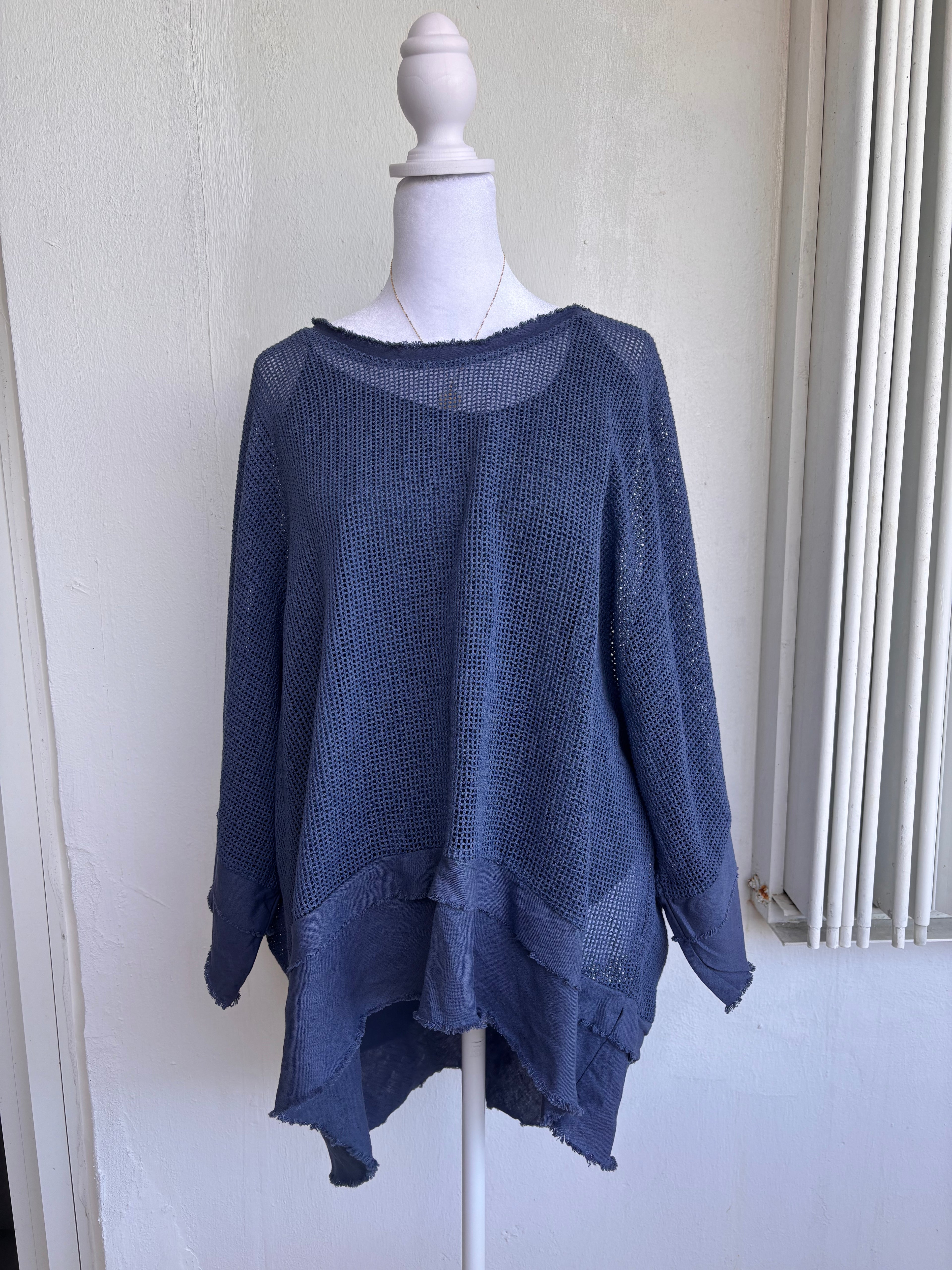 Style 1171 Mesh Sweater and Tank